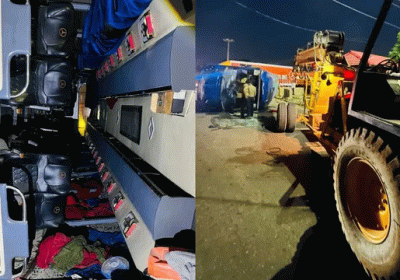 Major Road Accident in Zirakpur
