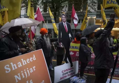 Khalistan supporters demonstrated outside the Indian Consulate in Vancouver