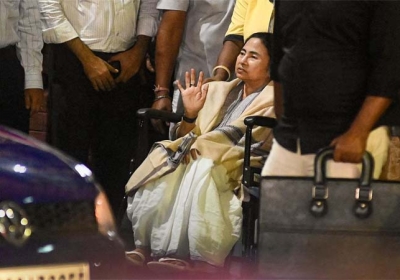 Mamata Banerjee Injured During Emergency Landing by Helicopter  