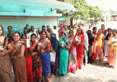 72 percent voting amid murder, firing in Madhya Pradesh
