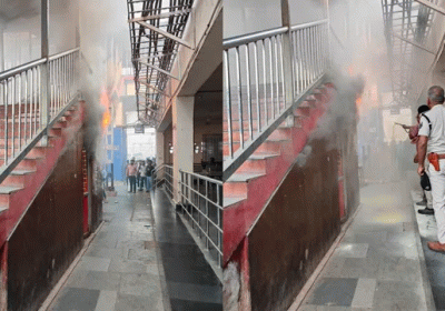 Muzaffarpur Junction: Panic Ensues as Fire Breaks Out in TV Server Room