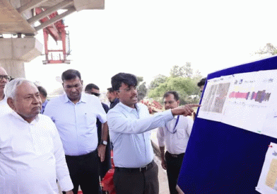 CM Nitish Kumar inspects Bihta Airport and Elevated Corridor