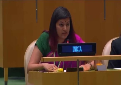 India hits Pakistan in UN
