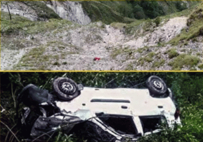 Tragic road accident in Pithoragarh, Bolero car fell into ditch, 8 killed