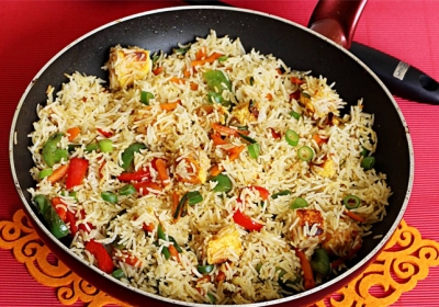 How To Make Paneer Fried Rice Recipe