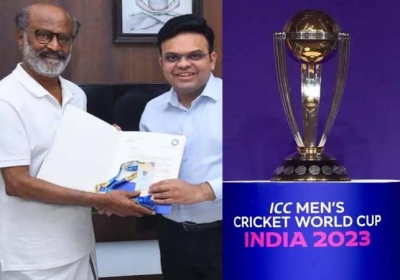 BCCI Presents Golden Ticket to Rajinikanth For World Cup 2023