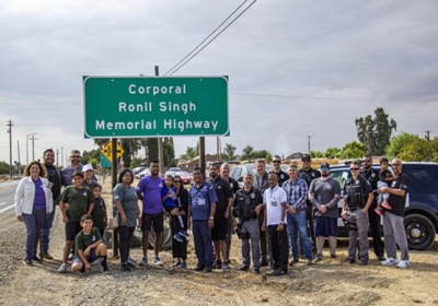 California highway named after slain Indian-origin policeman