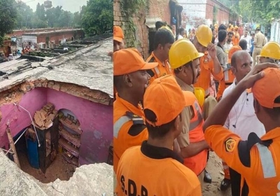 Five killed due to roof collapse of house in Lucknow