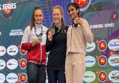 Sangeeta Phogat Wins Bronze Medal 