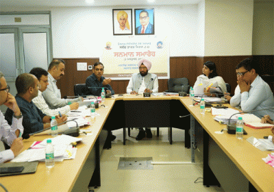  Local Government Minister held a review meeting of the development works of municipal corporations