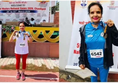 Himachal Opinder Kaur Sekhon won four gold medals