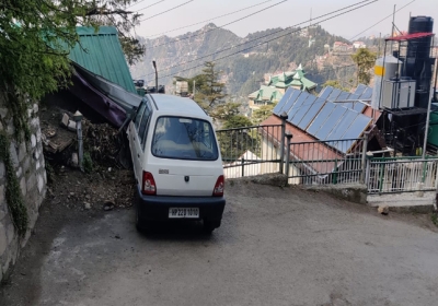 Maruti car hit a person on a sealed rod in Shimla he died on the spot