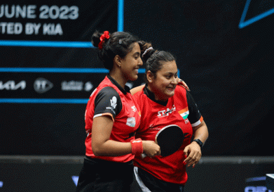 Sutirtha-Ahika created history, India won bronze in table tennis