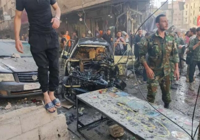 Bomb Blast Near a Shrine in Syria 6 killed
