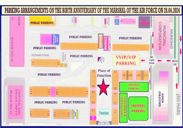 Exhibition on the birth anniversary of Marshal of the Air Force Chandigarh Traffic Police issued adv