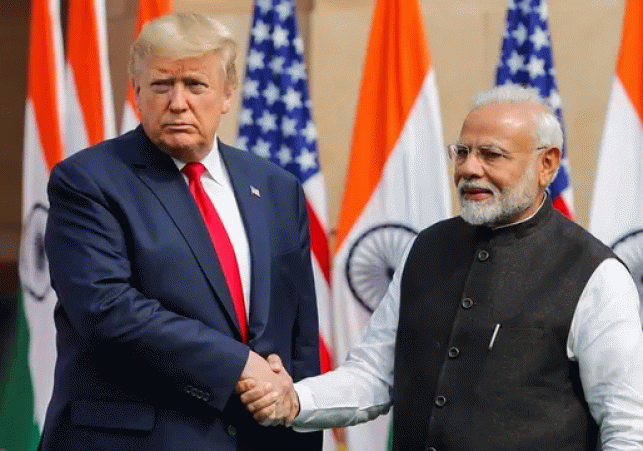 Modi-Trump hold brief meeting at G-7 summit