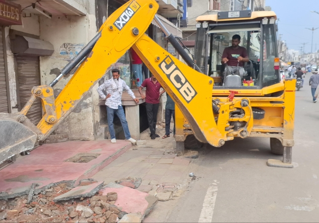 Municipality Launched an Anti-Encroachment Drive