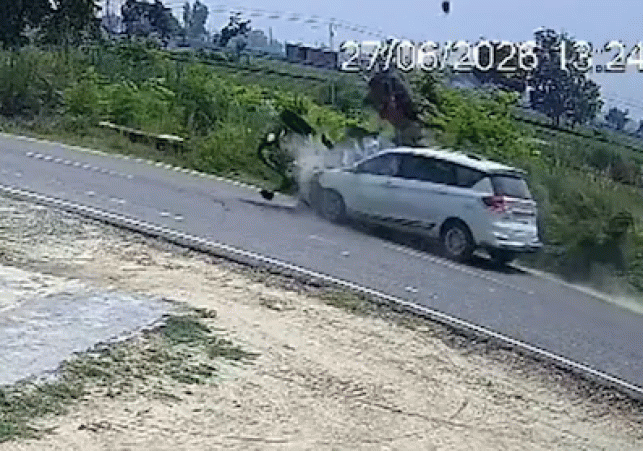 Horrific road accident in Kushinagar