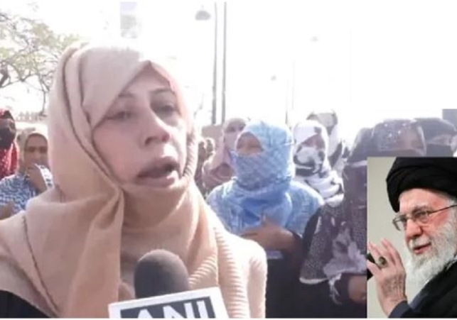 Protest in Lucknow over Khamenei assassination: