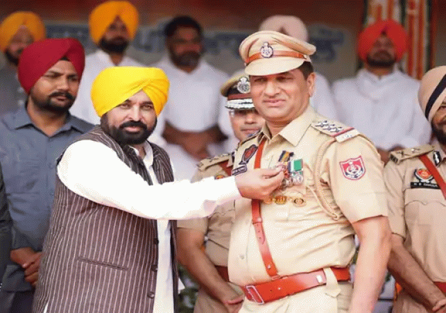पंजाब पुलिस के इंस्पेक्टर को मिलेगा राष्ट्रपति पुलिस पदक