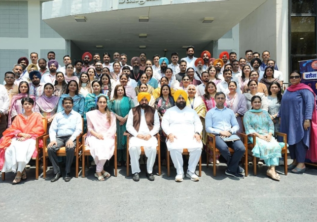 CM Bhagwant Mann Flags Off the Largest Batch