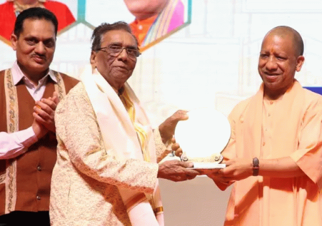 CM Yogi Honors Distinguished Personalities