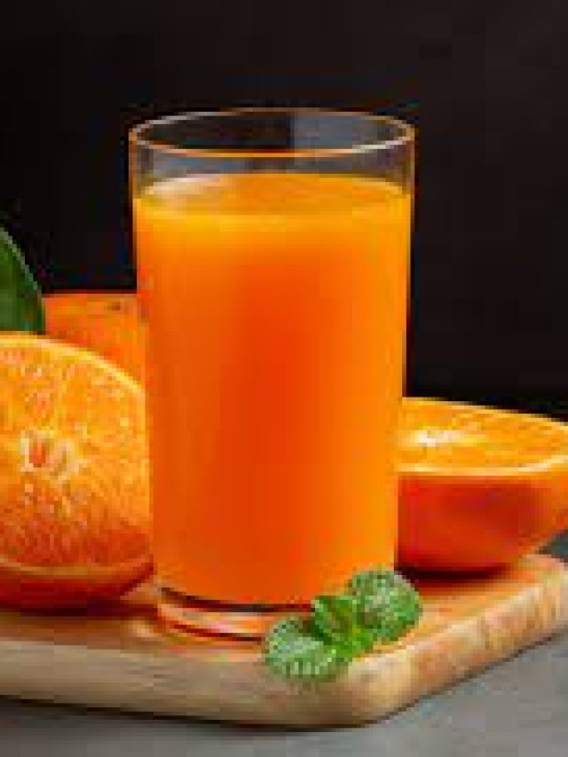संतरे का जूस पीने के फायदे।